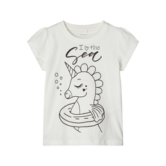 Name It girls t-shirt with colour effects unicorn