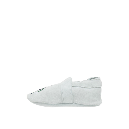 NAME IT Children - Suede - Slippers in light grey 17-19 / 4-6 Monate
